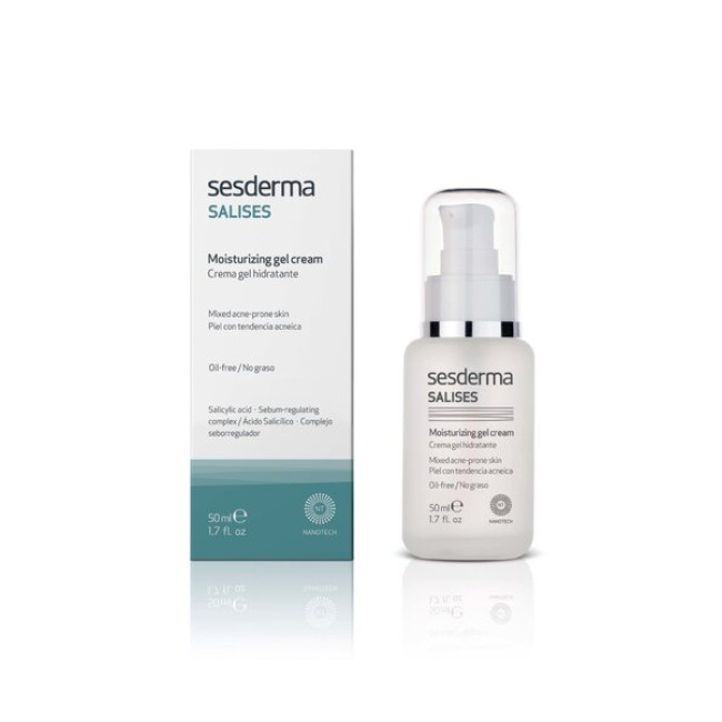 SeSDerma Salises Moisturizing Gel Cream 50ml — Жирная кожа SeSDerma Salises Moisturizing Gel Cream 50ml — Жирная кожа