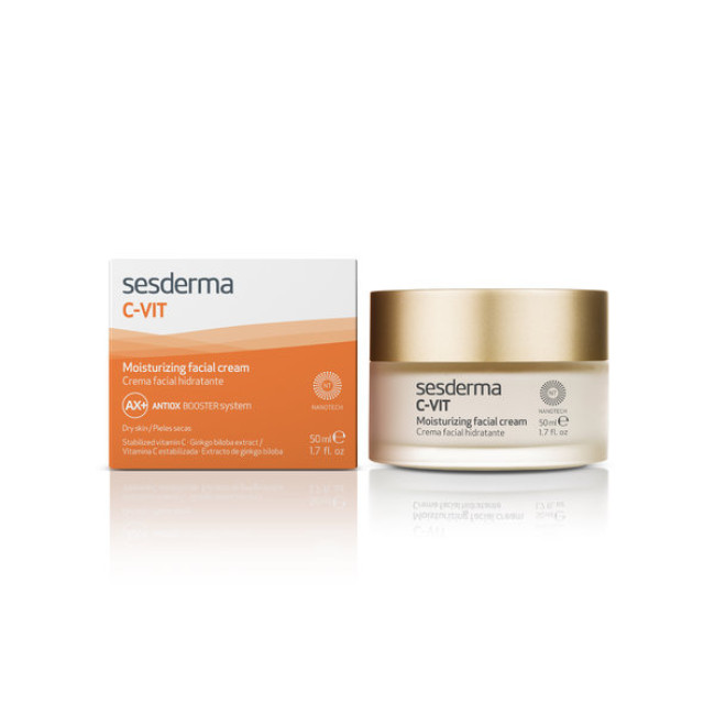 SeSDerma C-Vit Antiox Booster Moisturizing Facial Cream 50ml — Anti-Aging / Anti-Falten SeSDerma C-Vit Antiox Booster Moisturizing Facial Cream 50ml — Anti-Aging / Anti-Falten