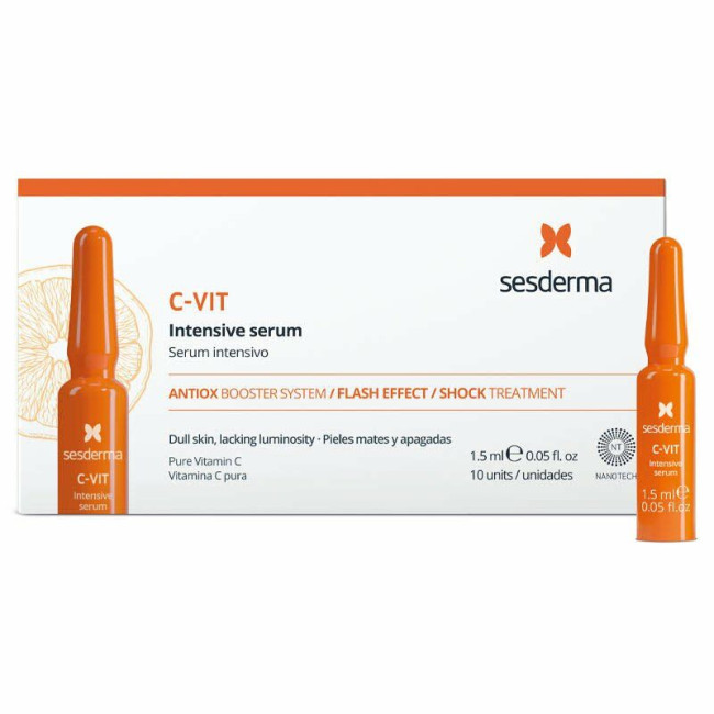 SeSderma C-Vit Flash Effect Ampules Intensive Serum 10x1.5ml — Vitamin C SeSderma C-Vit Flash Effect Ampules Intensive Serum 10x1.5ml — Vitamin C