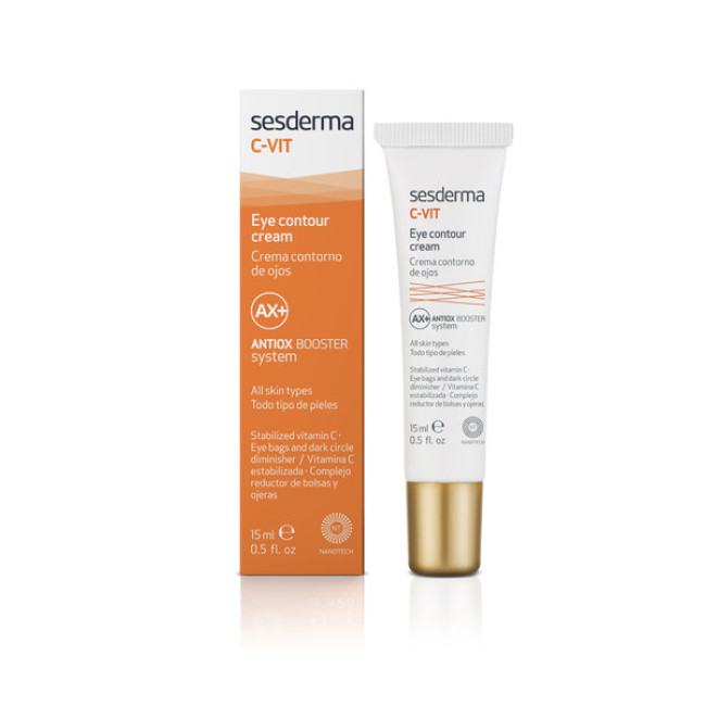 Sesderma C-Vit Antiox Booster Eye Contour Cream 15ml — C-vitamiin Sesderma C-Vit Antiox Booster Eye Contour Cream 15ml — C-vitamiin