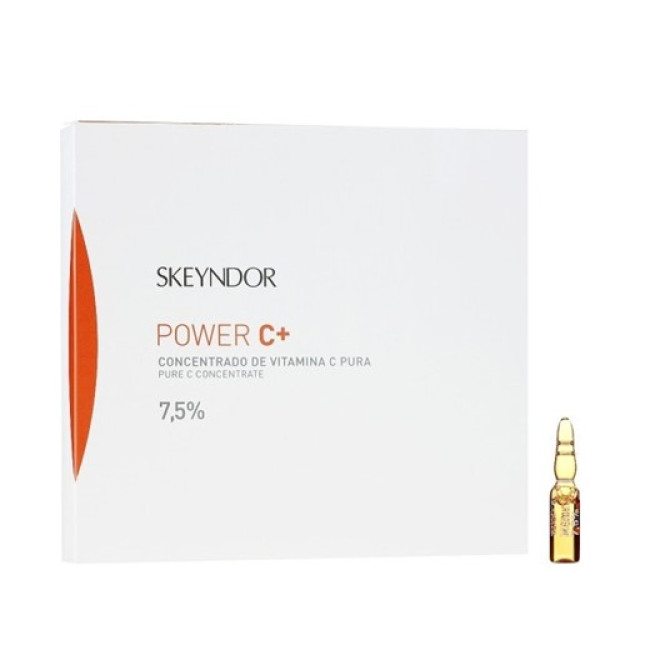 Skeyndor Power C+ Pure C Concentrate 7.5% (14x1ml) — Витамин C Skeyndor Power C+ Pure C Concentrate 7.5% (14x1ml) — Витамин C