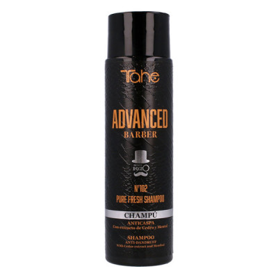 Tahe Advanced Barber 102 Pure Anti Dandruff Shampoo 300ml — Cura capelli uomo Tahe Advanced Barber 102 Pure Anti Dandruff Shampoo 300ml — Cura capelli uomo