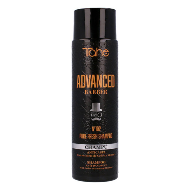 Tahe Advanced Barber 102 Pure Anti Dandruff Shampoo 300ml — Cura capelli uomo Tahe Advanced Barber 102 Pure Anti Dandruff Shampoo 300ml — Cura capelli uomo