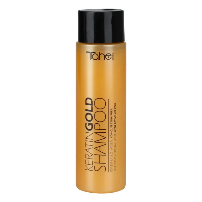 Tahe Botanic Keratin Gold Shampoo 300ml — Shampoo Tahe Botanic Keratin Gold Shampoo 300ml — Shampoo