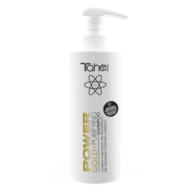 Tahe Power Gold Purifying Shampoo 400ml — Shampoo Tahe Power Gold Purifying Shampoo 400ml — Shampoo