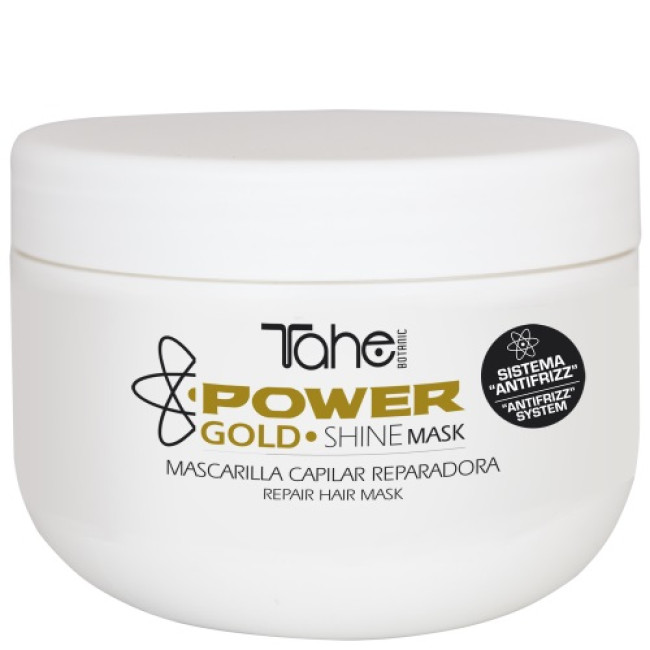 Tahe Power Gold Repairative Shine Mask 300ml — Masken Tahe Power Gold Repairative Shine Mask 300ml — Masken