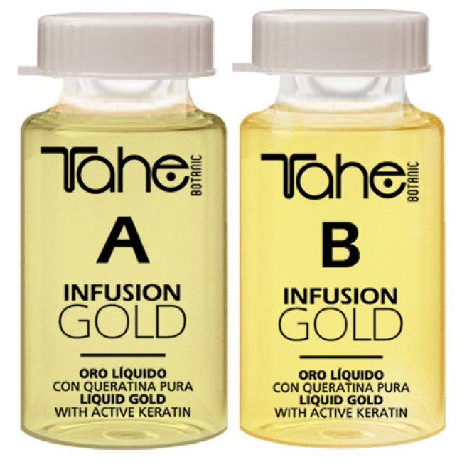 Tahe Botanic Infusion Gold A+B (2x10ml) — Догляд за волоссям Tahe Botanic Infusion Gold A+B (2x10ml) — Догляд за волоссям
