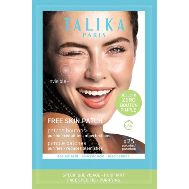 Talika Spot Patches Purifies Reduces Blemishes 25pcs — Masken Talika Spot Patches Purifies Reduces Blemishes 25pcs — Masken