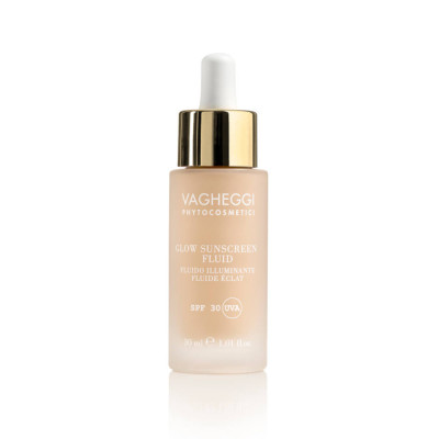 Vagheggi Sun Glow Sunscreen Fluid SPF30 (30ml) — Консилери та коректори