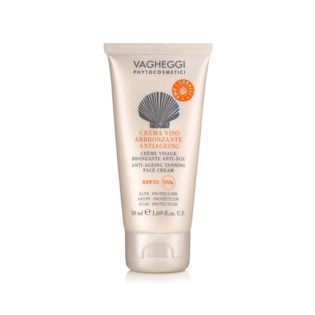 Vagheggi Sun Anti-Ageing Tanning Face Cream SPF30 (50ml) — Gesicht