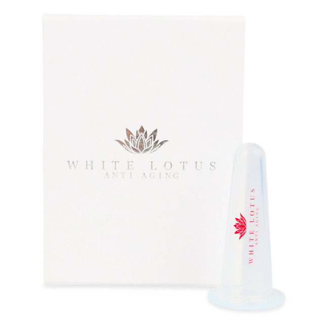 White Lotus Small Facial Massage Cup — Массаж лица White Lotus Small Facial Massage Cup — Массаж лица