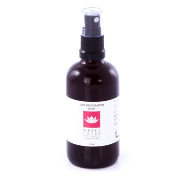 White Lotus Hair Restoration Spray 100ml — Juuste väljalangemine White Lotus Hair Restoration Spray 100ml — Juuste väljalangemine
