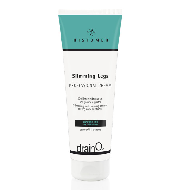 Histomer Drain O2 Lipo Slimming Legs Professional Cream 250ml — Tselluliidivastane ja vormiv hooldus Histomer Drain O2 Lipo Slimming Legs Professional Cream 250ml — Tselluliidivastane ja vormiv hooldus