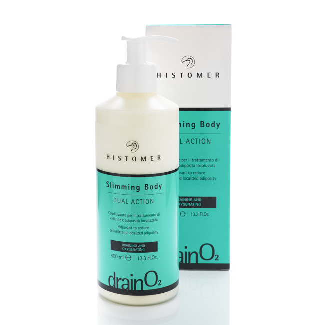 Histomer Drain O2 Slimming Body Dual Action Cream 400ml — Anticellulite e rimodellanti Histomer Drain O2 Slimming Body Dual Action Cream 400ml — Anticellulite e rimodellanti