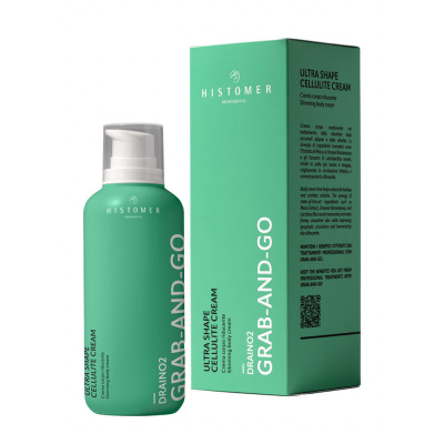 Histomer Drain O2 Ultra Shape Cellulite Cream 400ml — Антицелюлітний і моделювальний догляд Histomer Drain O2 Ultra Shape Cellulite Cream 400ml — Антицелюлітний і моделювальний догляд