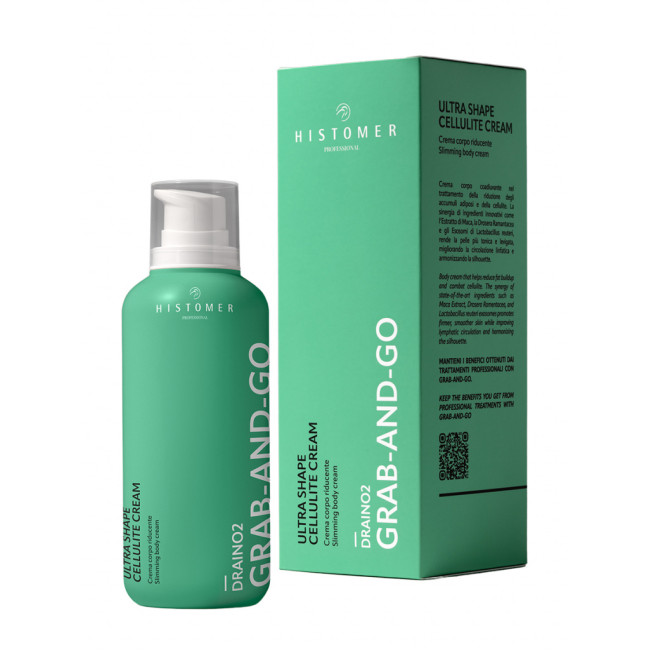 Histomer Drain O2 Ultra Shape Cellulite Cream 400ml — Tselluliidivastane ja vormiv hooldus Histomer Drain O2 Ultra Shape Cellulite Cream 400ml — Tselluliidivastane ja vormiv hooldus